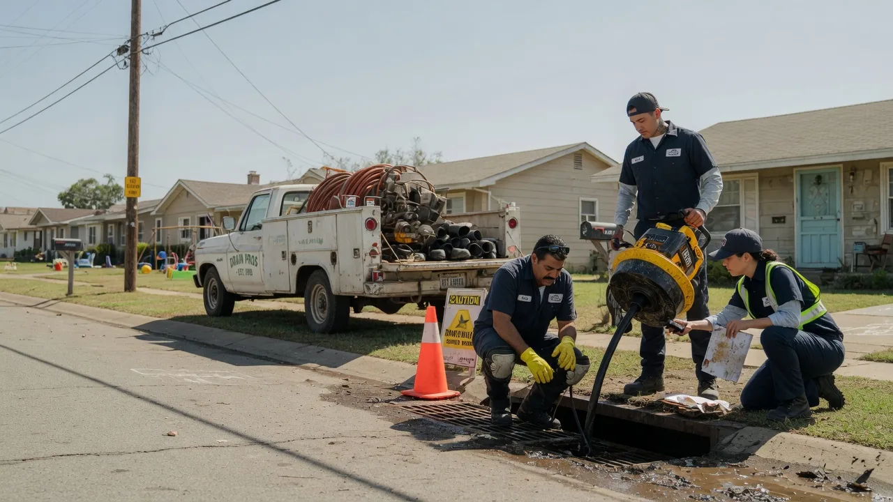 Drain Cleaning in Mart, TX near me
